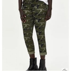 Crop Aviator Pant Twill Camo
